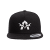 Black Astrix snapback hat