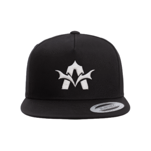 Black Astrix snapback hat