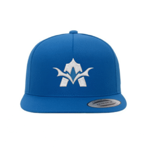 Blue Astrix Snapback Hat