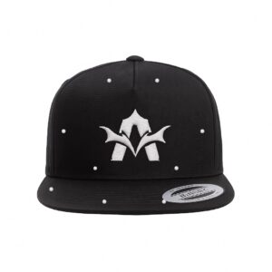 Black Rhinestone Astrix Hat