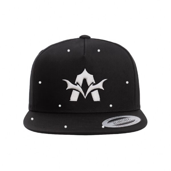 Black Rhinestone Astrix Hat