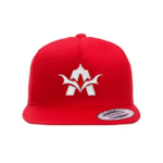 Red Astrix Snapback Hat